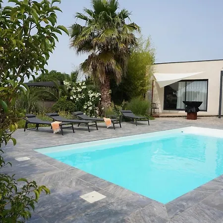 Havre De Paix Avec Piscine Et Jacuzzi Narbonne 펜션 Ventenac-en-Minervois