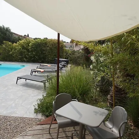Havre De Paix Avec Piscine Et Jacuzzi Narbonne 펜션 *