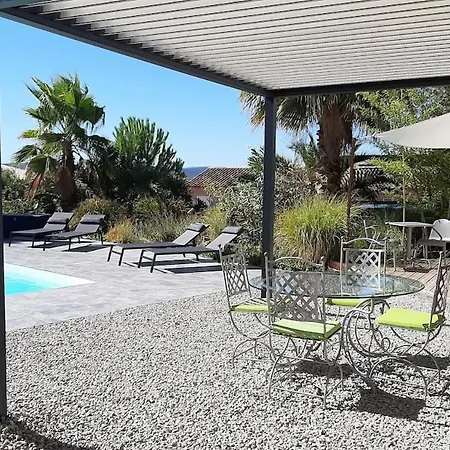 펜션 Havre De Paix Avec Piscine Et Jacuzzi Narbonne Ventenac-en-Minervois