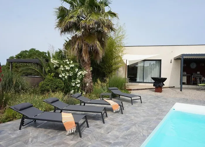 Havre De Paix Avec Piscine Et Jacuzzi Narbonne Holiday home Ventenac-en-Minervois