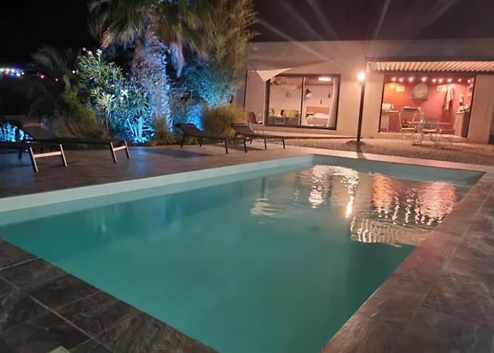 Havre De Paix Avec Piscine Et Jacuzzi Narbonne Ventenac-en-Minervois