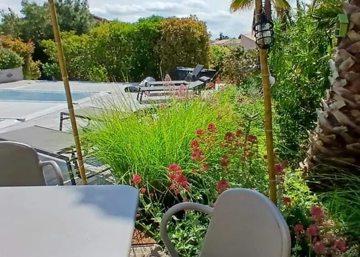 Havre De Paix Avec Piscine Et Jacuzzi Narbonne Holiday home *
